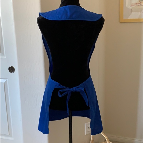 NWOT Collections ETC. Hearts & Flags Apron Sz Lrg - Picture 3 of 11